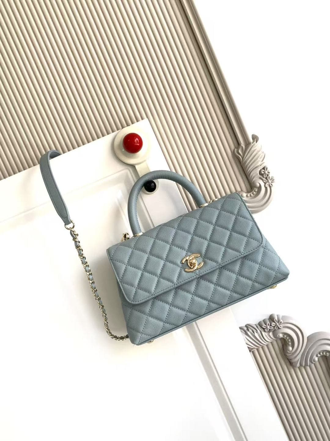 Coco FLAP BAG Grained Calfskin LB16688 (1)