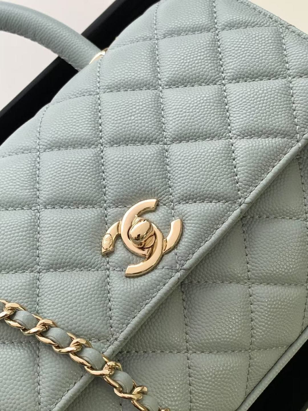 Coco FLAP BAG Grained Calfskin LB16688 (6)