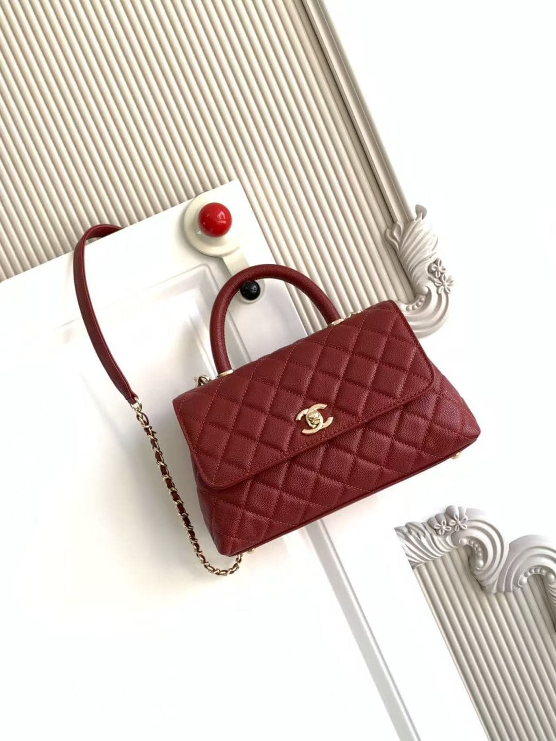 Coco FLAP BAG Grained Calfskin LB16690 (1)