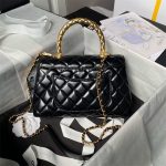 Coco FLAP BAG Shiny Calfskin LB15255 (2)