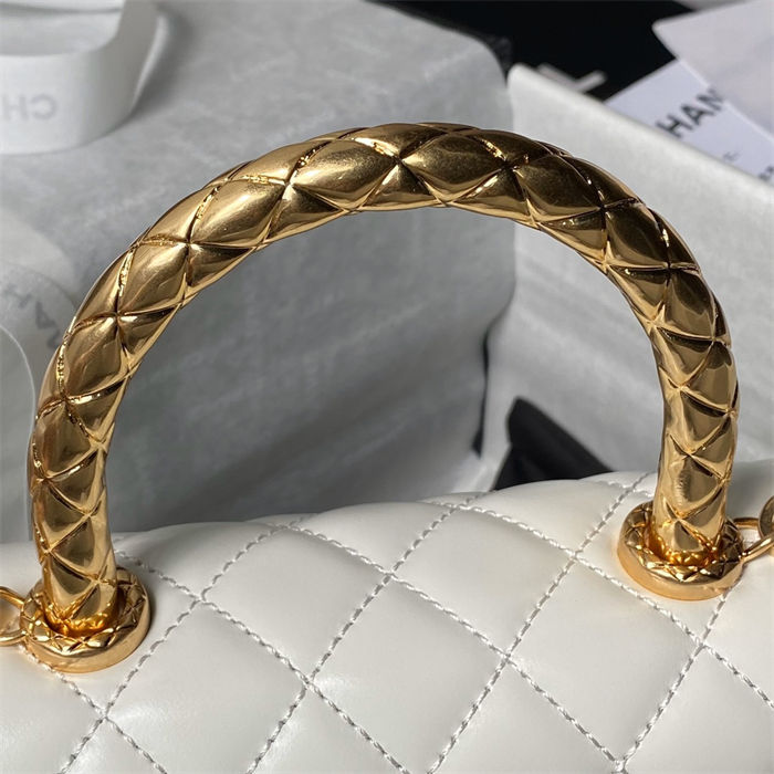 Coco FLAP BAG Shiny Calfskin LB15256 (5)