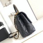Coco LARGE FLAP BAG Grained Calfskin LB1264 (2)