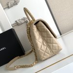 Coco LARGE FLAP BAG Grained Calfskin LB1265 (5)