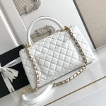 Coco LARGE FLAP BAG Grained Calfskin LB1266 (5)