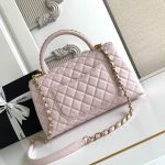 Coco LARGE FLAP BAG Grained Calfskin LB1267 (6)