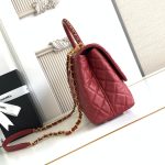 Coco LARGE FLAP BAG Grained Calfskin LB1268 (2)