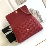 Coco LARGE FLAP BAG Grained Calfskin LB1268 (3)