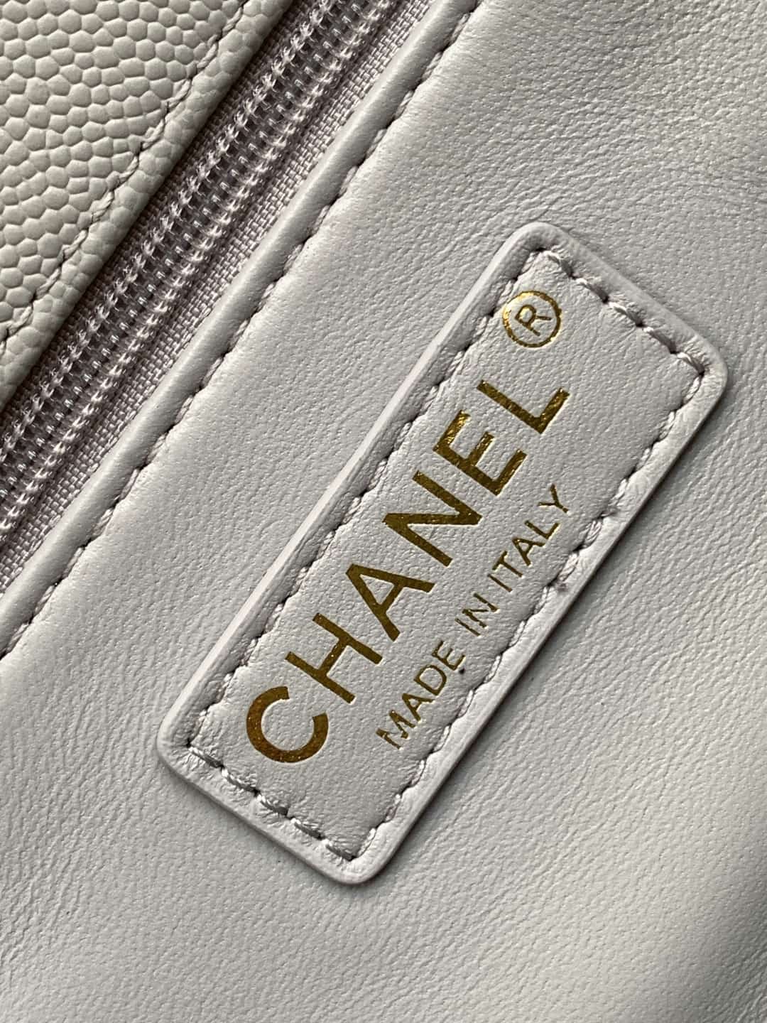 Coco LARGE FLAP BAG Grained Calfskin LB1269 (6)