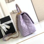 Coco LARGE FLAP BAG Grained Calfskin LB1270 (2)