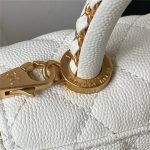 Coco MINI FLAP BAG Grained Calfskin LB12656 (4)