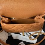 Coco MINI FLAP BAG Grained Calfskin LB12657 (4)