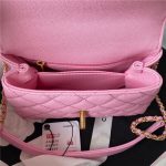 Coco MINI FLAP BAG Grained Calfskin LB12659 (4)