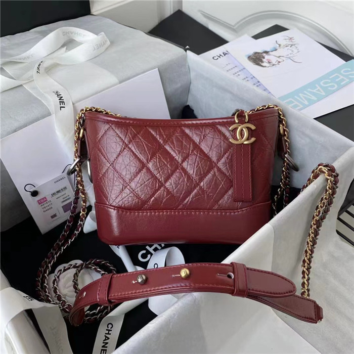 GABRIELLE HOBO Aged Smooth Calfskin LB6656 (2)