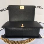 LARGE BOY Chanel Grained Calfskin LB4010 (3)