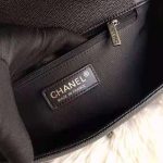 LARGE BOY Chanel Grained Calfskin LB4028 (4)
