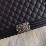 LARGE BOY Chanel Grained Calfskin LB4028 (5)