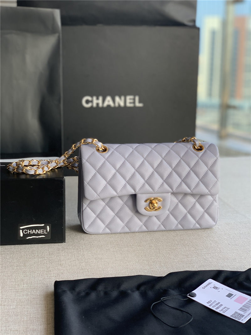 Chanel CLASSIC HANDBAG Grained Calfskin LB11860 (1)