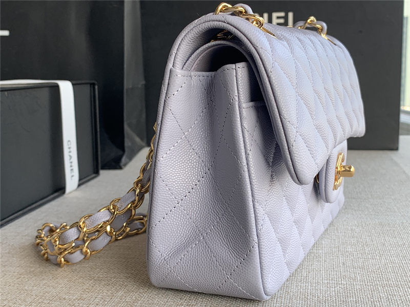 Chanel CLASSIC HANDBAG Grained Calfskin LB11860 (5)