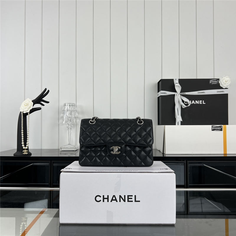 Chanel CLASSIC HANDBAG Grained Calfskin LB3458 (1)