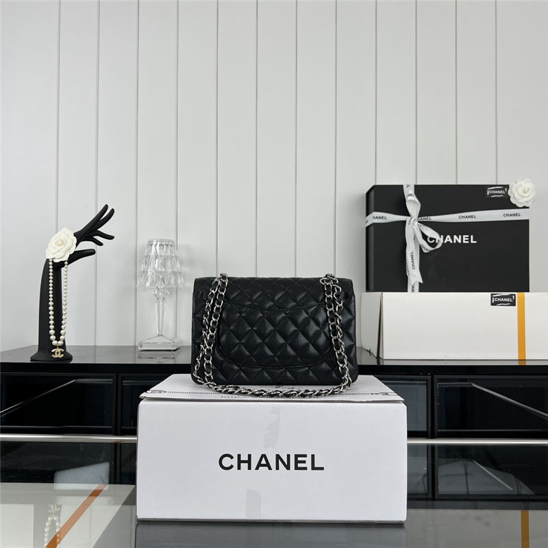 Chanel CLASSIC HANDBAG Grained Calfskin LB3458 (2)