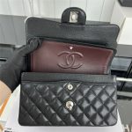 Chanel CLASSIC HANDBAG Grained Calfskin LB3458 (3)