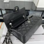 Chanel CLASSIC HANDBAG Grained Calfskin LB3458 (5)
