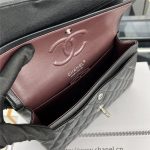 Chanel CLASSIC HANDBAG Grained Calfskin LB3458 (6)