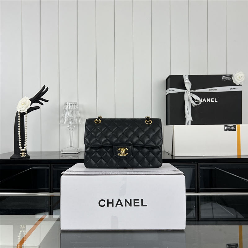 Chanel CLASSIC HANDBAG Grained Calfskin LB3459 (1)