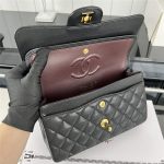 Chanel CLASSIC HANDBAG Grained Calfskin LB3459 (3)