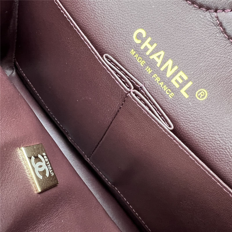Chanel CLASSIC HANDBAG Grained Calfskin LB3459 (5)