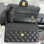 Chanel CLASSIC HANDBAG Grained Calfskin LB3459 (6)