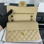 Chanel CLASSIC HANDBAG Grained Calfskin LB5668 (3)