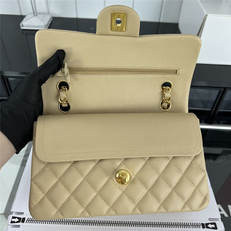 Chanel CLASSIC HANDBAG Grained Calfskin LB5668 (3)