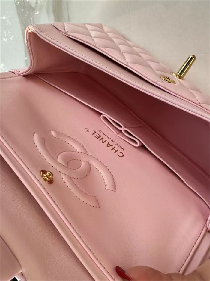 Chanel CLASSIC HANDBAG Lambskin LB776 (5)