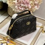 DIOR CARO MINI BAG Cannage Calfskin LB12763 (3)