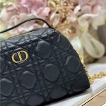 DIOR CARO MINI BAG Cannage Calfskin LB12763 (6)