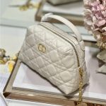 DIOR CARO MINI BAG Cannage Calfskin LB12764 (4)