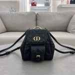Dior CARO BACKPACK Macrocannage Lambskin LB6508 (1)