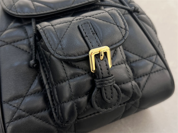 Dior CARO BACKPACK Macrocannage Lambskin LB6508 (2)