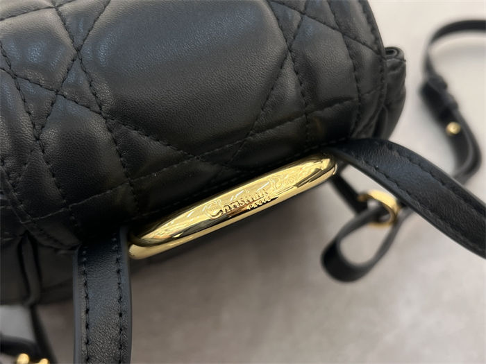 Dior CARO BACKPACK Macrocannage Lambskin LB6508 (3)