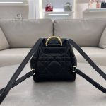 Dior CARO BACKPACK Macrocannage Lambskin LB6508 (5)