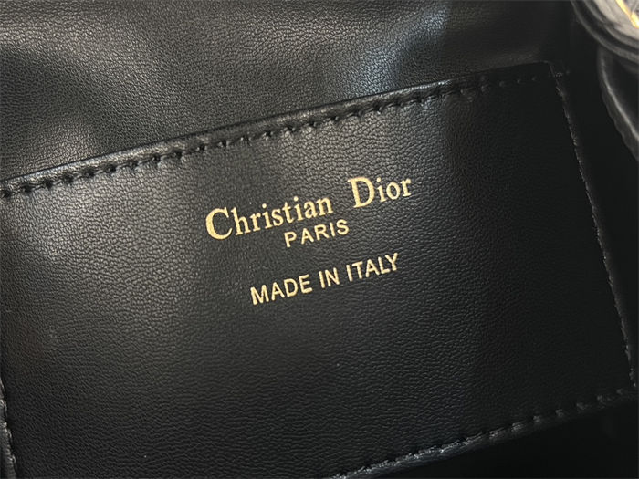 Dior CARO BACKPACK Macrocannage Lambskin LB6508 (6)