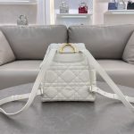 Dior CARO BACKPACK Macrocannage Lambskin LB6509 (4)