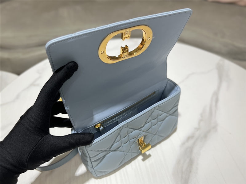 Dior CARO BAG Cannage Calfskin LB11831 (3)