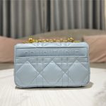 Dior CARO BAG Cannage Calfskin LB11831 (4)