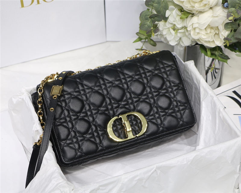 Dior CARO BAG Cannage Calfskin LB2614 (1)