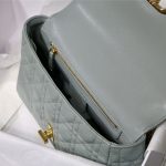 Dior CARO BAG Cannage Calfskin LB8550 (6)