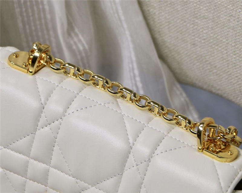 Dior CARO BAG Cannage Calfskin LB9496 (3)