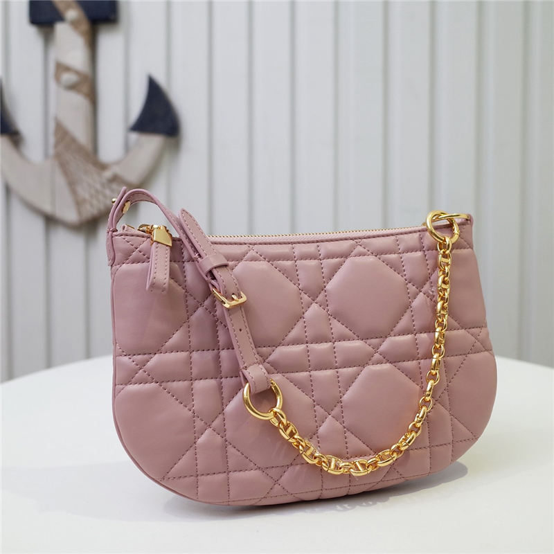 Dior CARO TULIP BAG Macrocannage Calfskin LB11578 (2)