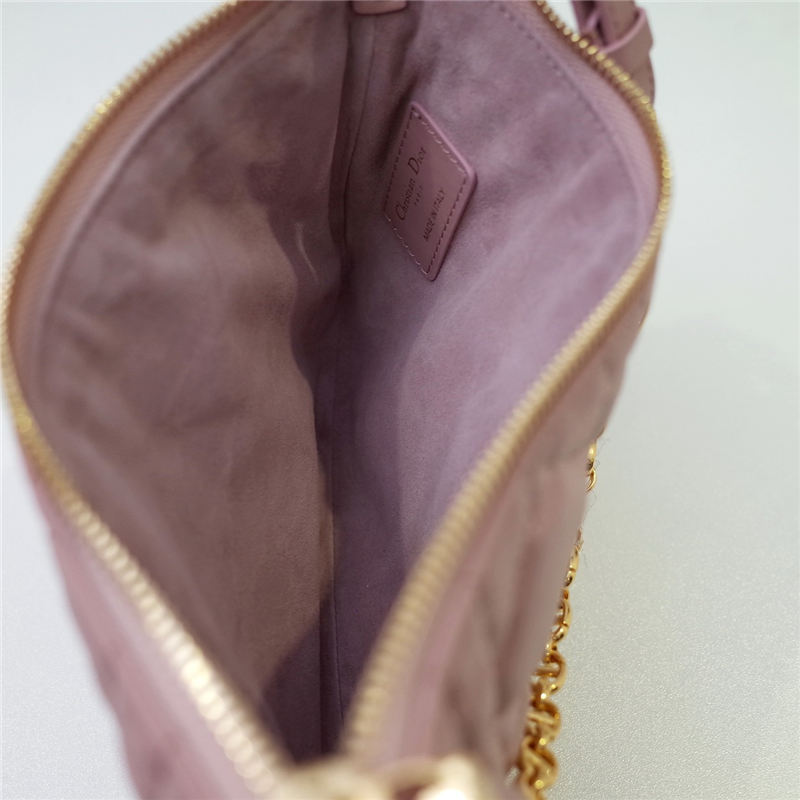 Dior CARO TULIP BAG Macrocannage Calfskin LB11578 (6)